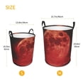 thumbnail image 3 of Red Moon Laundry Hamper Small Storage Basket/Toy Organizer/Dirty Clothes Bucket, 3 of 5