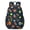 Football and Tennisball, variant on Football and Basketball Red Pattern 17" School Backpacks for Teens,Waterproof Oxford Fabric,S-Shape Padded Straps for School,Travel,Hiking,Camping