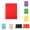 Z9_9 colors, variant on 1 Pack Plastic Folders with Pockets, Heavy Duty Pocket Folders with 4 Pockets for Office and School, Letter Size, Assorted Colors, Colored File Folder Back to School Supplies, Pink