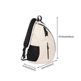 thumbnail image 3 of Badminton Racket Bag For Outdoor Sports Training Singles Shoulder Tennis Bag Backpack Crossbody Bag, 3 of 8