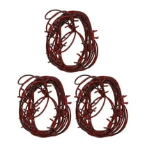 COMPUKAS 3pcs PVC Barbed Wires Decor Indoor Spooky Enhancement