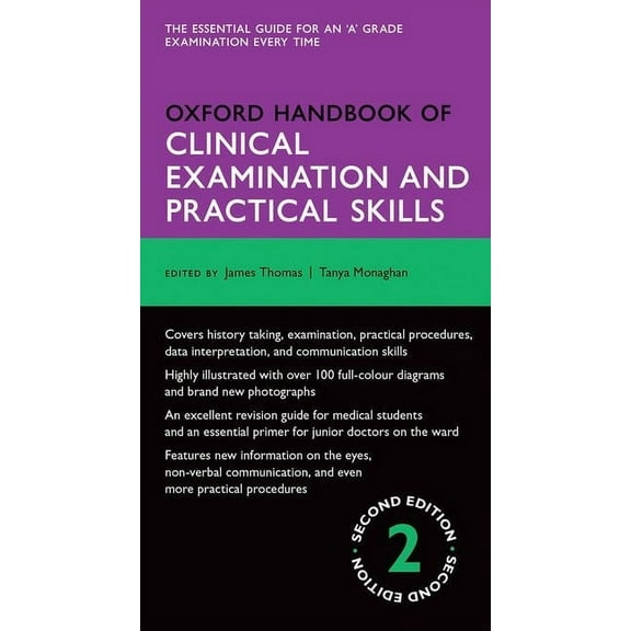 Oxford Medical Handbooks Oxford Handbook of Clinical Examination and Practical Skills, (Paperback)