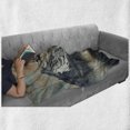 thumbnail image 6 of National Parks Soft Flannel Fleece Throw Blanket, Snowy Mountains at Sunset Hazy Weather Yoho Alberta Image Print, Cozy Plush for Indoor and Outdoor Use, 50" x 70", Grey Orange, by Ambesonne, 6 of 6