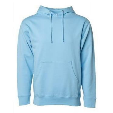 Independent Trading Co. Midweight Hooded Sweatshirt SS4500 - Blue Aqua Size 2XL