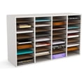 thumbnail image 5 of Literature Organizer  Compartments  Office and Classroom Mailbox with Adjustable Shelves  Wood Paper and Mail Sorter  Modern, 5 of 6