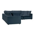 thumbnail image 5 of TOV Furniture Cali Navy Performance Fabric Modular L-Sectional, 5 of 6