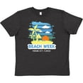 thumbnail image 3 of Inktastic Beach Week Panama City Florida with Palm Trees Youth T-Shirt, 3 of 5