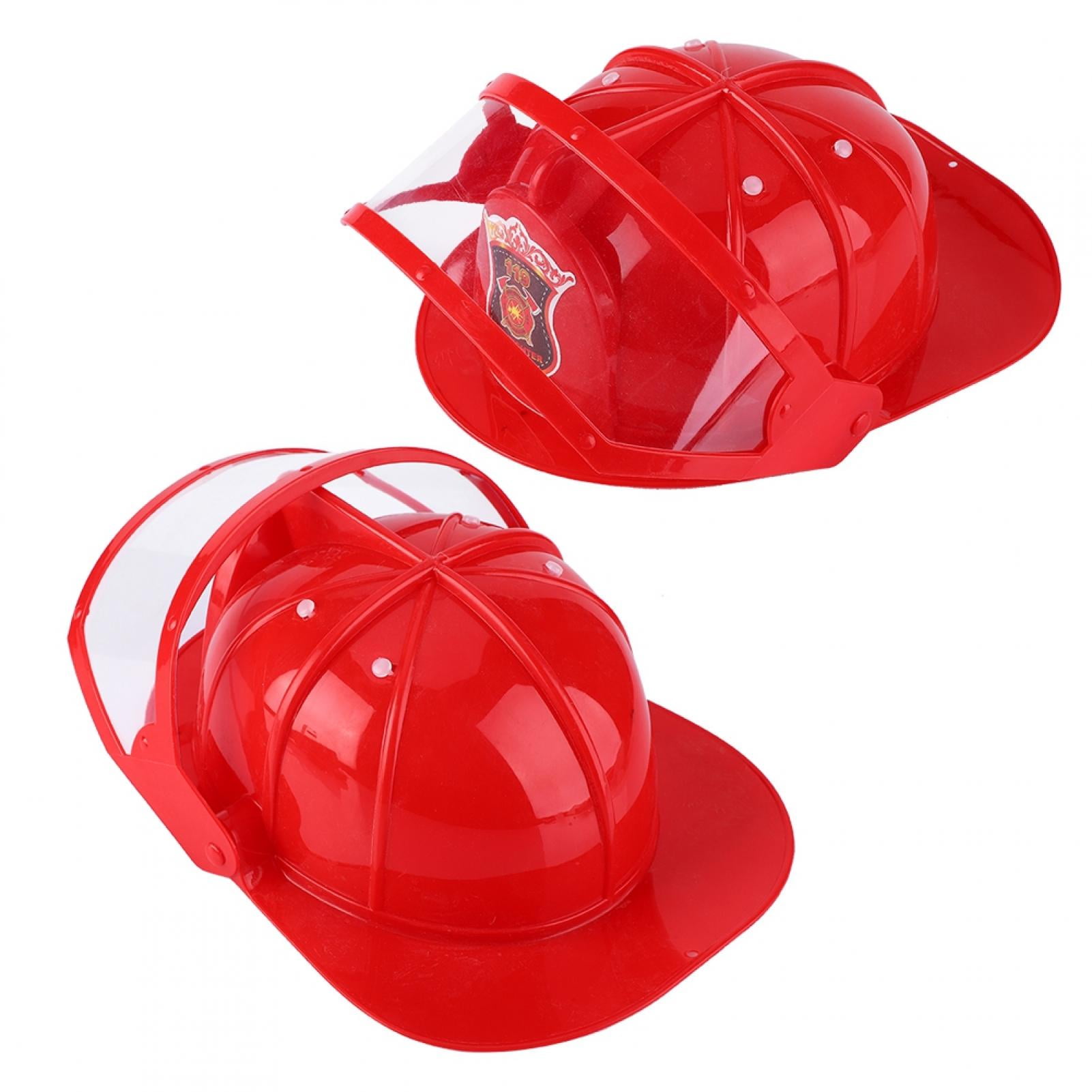 5 Pcs Kit De Jouets Cosplay Pompier Pompier Pour Enfants Casque Extincteur Interphone Clé à Hache Cadeau Pour Fille Garçon