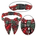 thumbnail image 3 of Collar de perro de Navidad con lazo, collares de Navidad para perro con pajarita, regalo de Navidad para cachorro gatito, 3 of 5