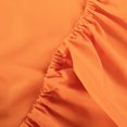 thumbnail image 4 of Ntbay 3-Piece Microfiber Toddler Sheet Set, Soft and Breathable Toddler Bedding Set, Include Crib Fitted Sheet Flat Sheet and Envelope Pillowcase, Orange, 4 of 7
