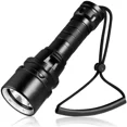 thumbnail image 3 of Powerful 90000LM LED Diving Flashlight Underwater Rechargeable Work Light Flashlight, 3 of 4