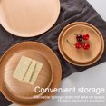 thumbnail image 5 of 2Pcs Wooden Tray Solid Wood Serving Tray Bathroom Tray Rectangle Small Platter Tea Tray Coffee Table Tray, 5 of 5