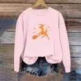thumbnail image 5 of Tbopshirt Womens Hoodless Sweatshirts Halloween,Sweatshirts for Women Plus Size,Fall Winter Glasses Girl Print Casual Sports Round-Neck Tracksuits Long Sleeve,Hoodies Sweatshirts Pullover, 5 of 5