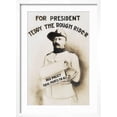 thumbnail image 2 of Art.com Vintage campaign poster of Theodore Roosevelt. Art Print by Vernon Lewis Gallery, White Frame Wall Art, 17" x 23", 2 of 5