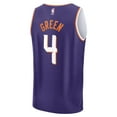 thumbnail image 3 of Men's Fanatics Jalen Green Purple Phoenix Suns Fast Break Replica Jersey - Icon Edition, 3 of 3