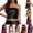 Black, variant on Gswybco Tube Tops for Women Sparkly Sequin Strapless Bandeau Summer Tops Solid Color Crop Tank Blouse for Party Clubwear