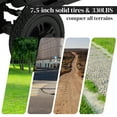 thumbnail image 2 of 15 Miles Long Range 4 Wheels Mobility Scooter for Adults&Seniors-Lightweight Fully Automatic Folding Scooter, 46lbs with 350W Powered Electric Wheelchair,Lithium Battery, Airline-Approved,Red, 2 of 8