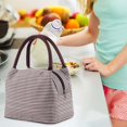 thumbnail image 3 of AYktou Lunch Box for Women & Men,Cute Tote Bag with Strong Thick Handle,Standard Capacity Lunch Bag with Aluminum Insulation Lining,Reusable Insulated Lunch Bag for Work Picnic Travel,Easy to Clean, 3 of 7