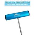 thumbnail image 4 of BLUEWING 24in Push And Pull Fishing Dehooker Stainless Steel Fish Hook Remover Tool Saltwater Dehooker Big Game Heavy Duty Dehooker Twist Resistance Design, Blue, 4 of 7