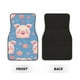 thumbnail image 2 of Balery Cute Pig Flowers Juego de 4 Alfombrillas para Auto, Revestimientos de Caucho Resistente, Diseño Antideslizante, 2 of 7