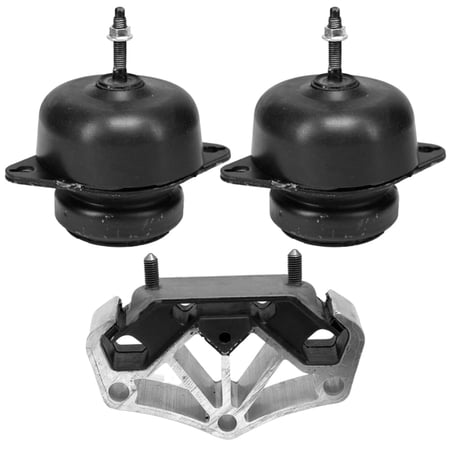 4M Auto Parts Front Left & Front Right Engine Mounts With Rear Transmission Mount 3PCS Set. Parts 3250 3250 3294. A5523 A5523 A5749