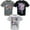 Black / gray / white, variant on Transformers Bumblebee Optimus Prime Megatron Toddler Boys 3 Pack T-Shirts Toddler to Big Kid