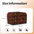 thumbnail image 5 of Sikiie Animal Toaster Covers 2 Slice Dustproof Toaster Cover Bread Machine Cover, Dustproof Cover - 11.4" x 7.5" x 7.9", 5 of 7