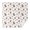 White Highland Cow-1, variant on White Elephant Pattern Square Tablecloth,Waterproof Square Table Cover,Wipeable Spillproof Washable Table Cover for Home Kitchen Party Decor 42"X42"(107x107cm)