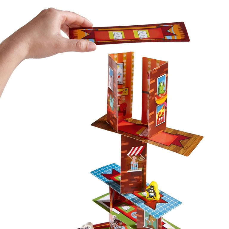  HABA Rhino Hero Super Battle - A Turbulent 3D Stacking Game Fun  for All Ages (Made in Germany) : Toys & Games
