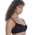 thumbnail image 3 of Reveal MIDNIGHT BLACK The Perfect Lace Foam-Lined Wireless Bra, US 32D, UK 32D, 3 of 4