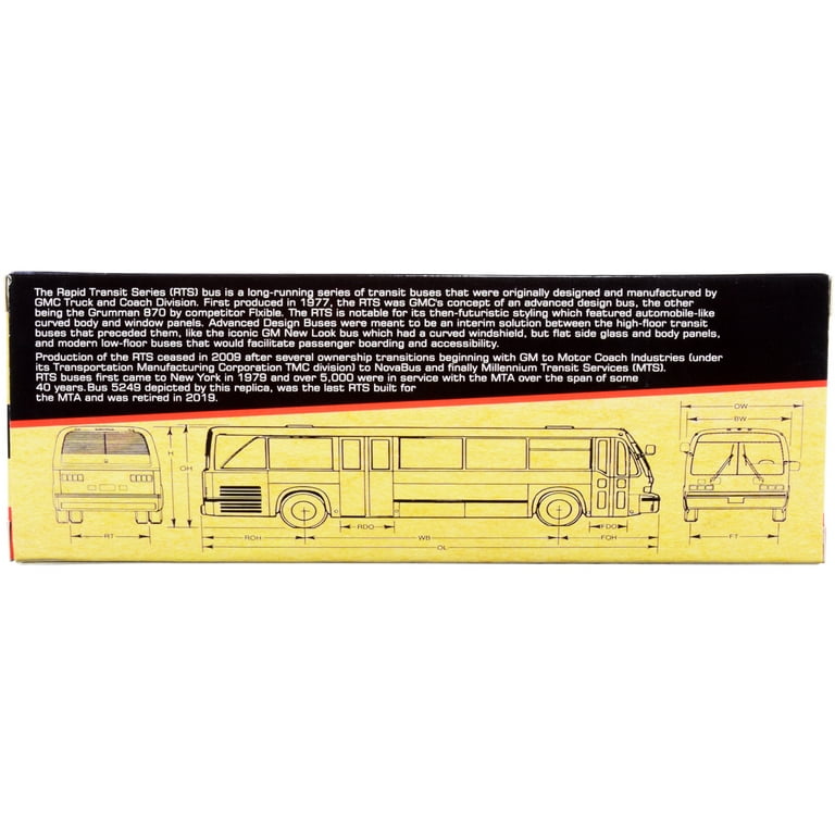 1999 TMC RTS Transit Bus #164 Downtown Dallas 