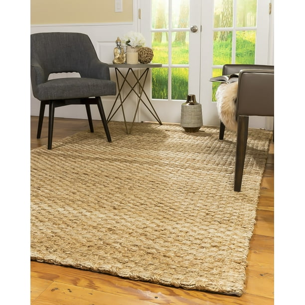 Doran Basketweave Jute Rug 5 X 8 Com - 5 X 8 Soft Jute Rug Doran Basketweave Jute Rug 5 X 8 Com - 5 X 8 Soft Jute Rug