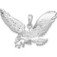 thumbnail image 4 of Sterling Silver Polished Flying Eagle Pendant - Jbsp, 4 of 5