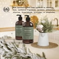 thumbnail image 4 of Muse Bath Apothecary Hand Ritual - Botanical Collection - Aromatic and Nourishing Hand Soap, Infused with Natural Aromatherapy Essential Oils - 16 oz, Warm Cedar, 3 Pack, 4 of 8
