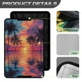 thumbnail image 4 of FUIALDOLG RV Door Window Shade with Hook and Loop Fastener Foldable RV Window Cover Privacy Protection for Camper Trailer Decorative Accessories(Hawaii Palm Tree Sunset), 4 of 7