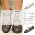 thumbnail image 3 of Samdudou Dress Shoes for Women Closed Toe Glitter Bowknot Embellished Mary Jane Jelly Flats Cutout Breathable Strap Slip On Summer Beach Party Casual Elegant Footwear, 3 of 9