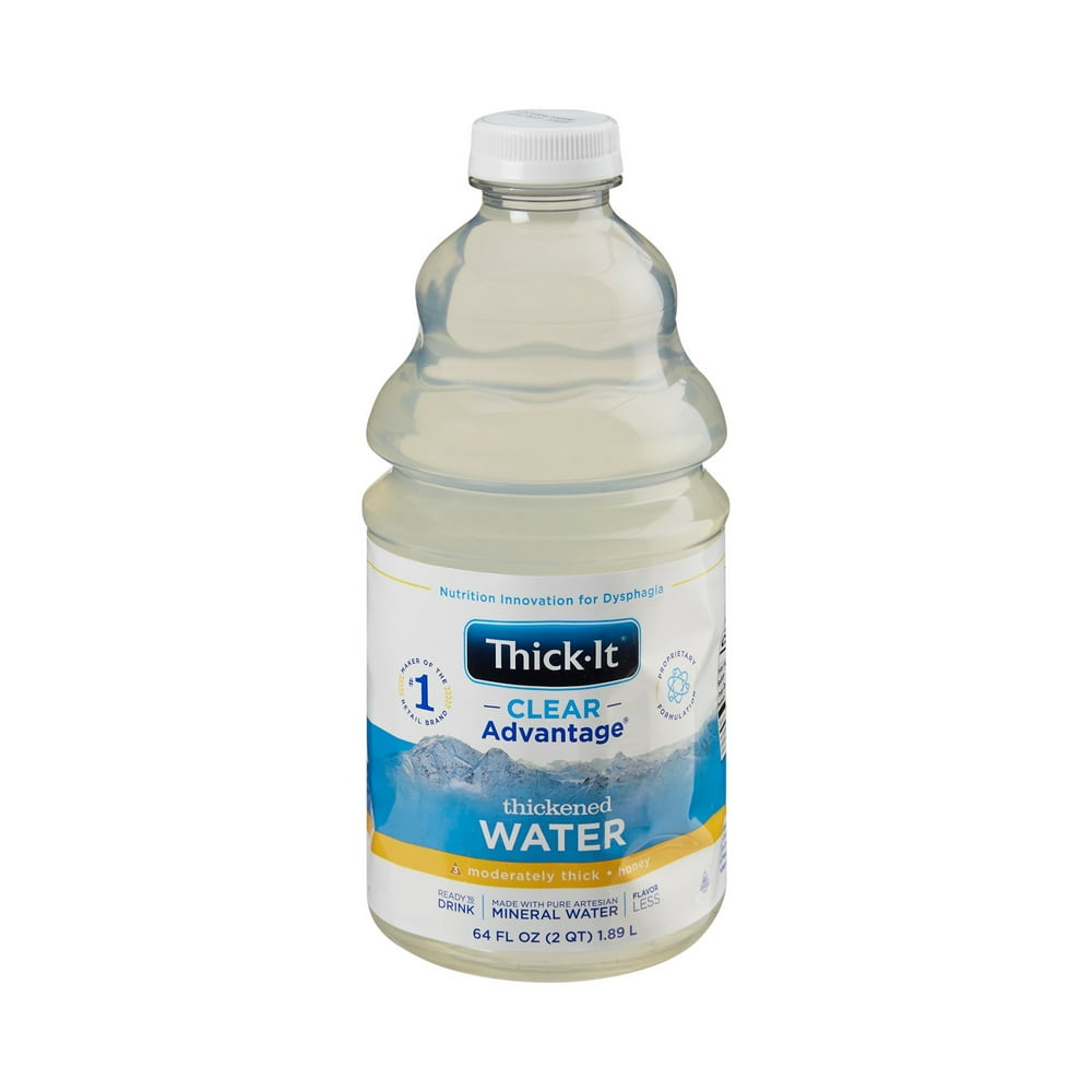 ThickIt Clear Advantage Thickened Water Unflavored 64 oz. 4 Ct