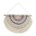 thumbnail image 4 of Decoración de pared de tapiz bohemio macrame pared colgante de la pared ventana arte de pared decoración decoración del hogar decoración de la pared B, 4 of 8