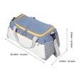 thumbnail image 2 of Raindrops Multifunctional Travel Duffel Bag with Dry Wet Separation for Gym and Athletic Use, 2 of 7