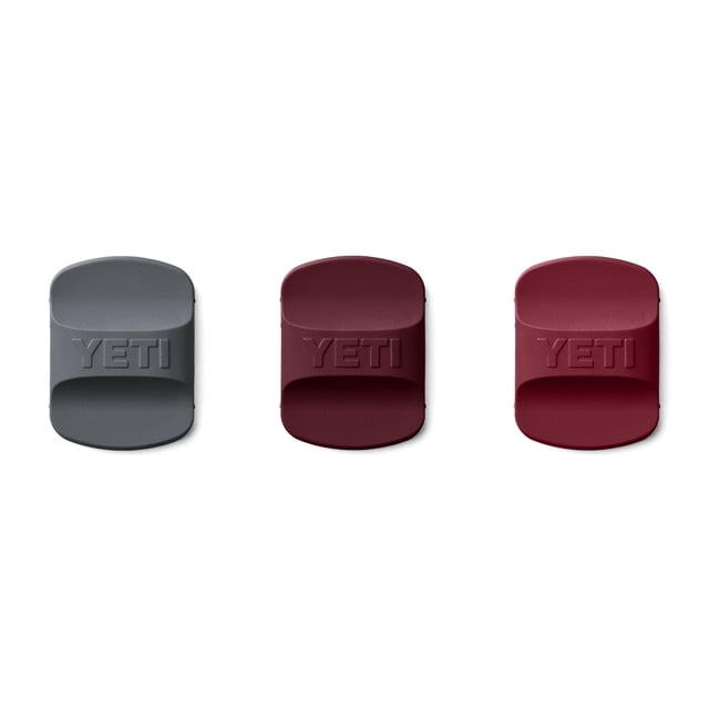 Paquete de 3 vasos Magslider para YETI Rambler, Wild Vine, rojo