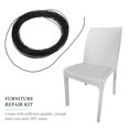 thumbnail image 4 of 1 Roll of Furniture Repair Rattan Natural Plastic Rattan DIY Handicraft Material, 4 of 8