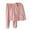 Pink, variant on yievot Womens Flannel Pajama Set Soft Warm Fleece Pajama for Women Cute Button 2 Piece Sleepwear Loungewear
