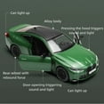 thumbnail image 3 of 1:32 BMW M4 Police Alloy Sports Car Model Diecasts & Toy Vehicles Metal Model Sound and Light Car Toys For Gifts, 3 of 9