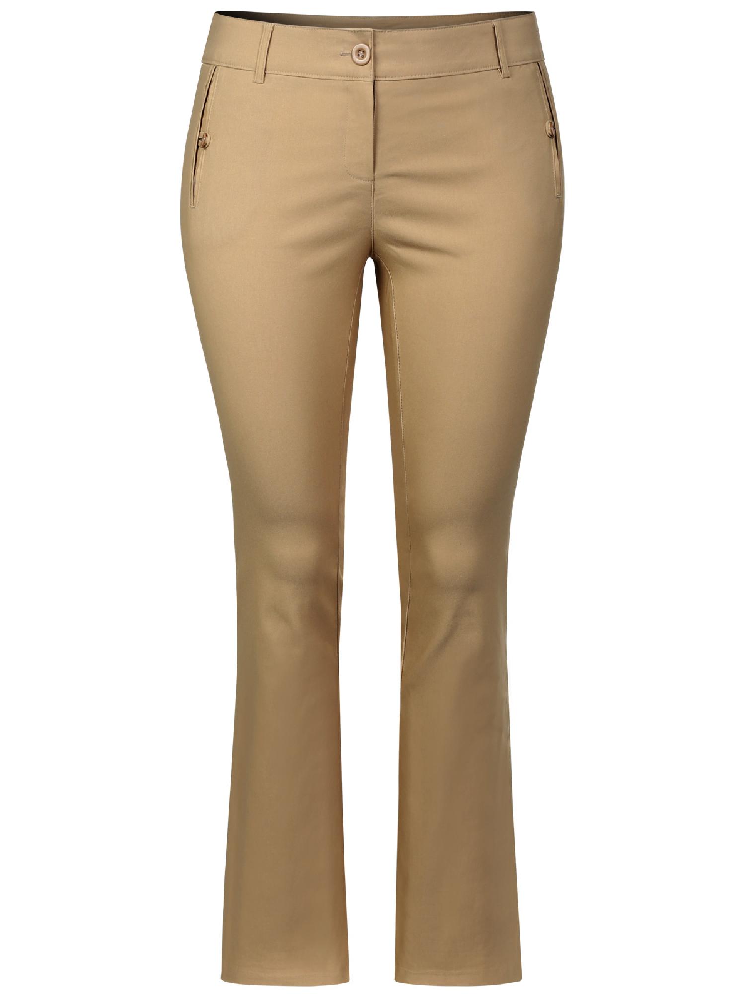 walmart women's plus size khaki pants