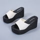 thumbnail image 5 of Amzcrzy Zapatos de mujer,Zapatos de mujer,Zapatillas de mujer, Sandalias de playa transpirables con tacón Matsu, suela gruesa y tacón inclinado para mujer Sandalias Mujer Zapatillas De Casa, 5 of 6
