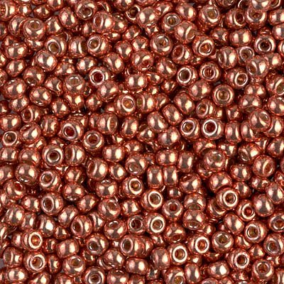 Duracoat Galvanized Pink Blush Miyuki Seed Beads 8/0 8-94207-TB