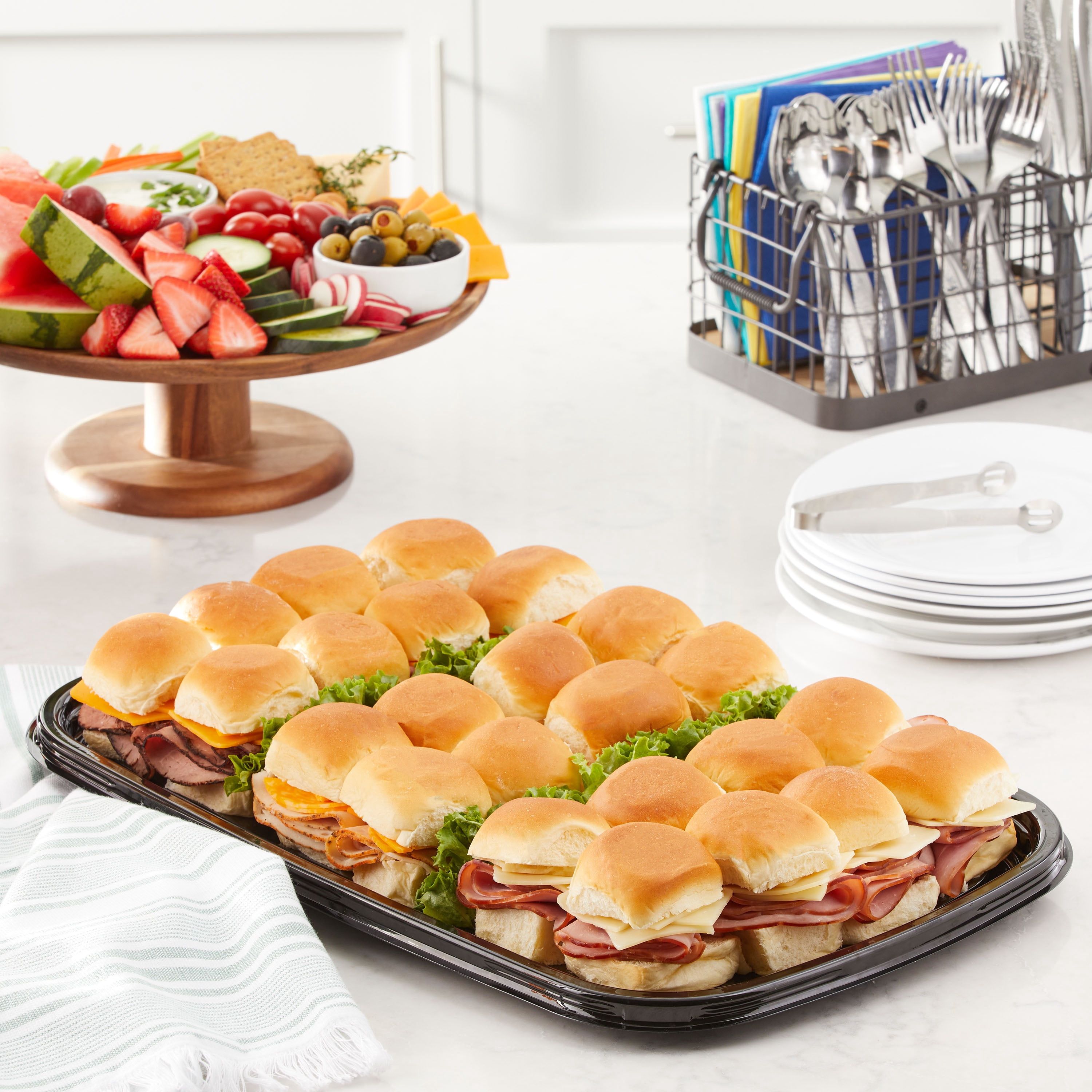 Marketside Fresh Deli Slider Tray, Large