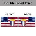 thumbnail image 5 of Dutern Double Sided US Kentucky Army National Guard Flag Banner 3 Ply with Brass Grommets 2x3 Feet, 5 of 5
