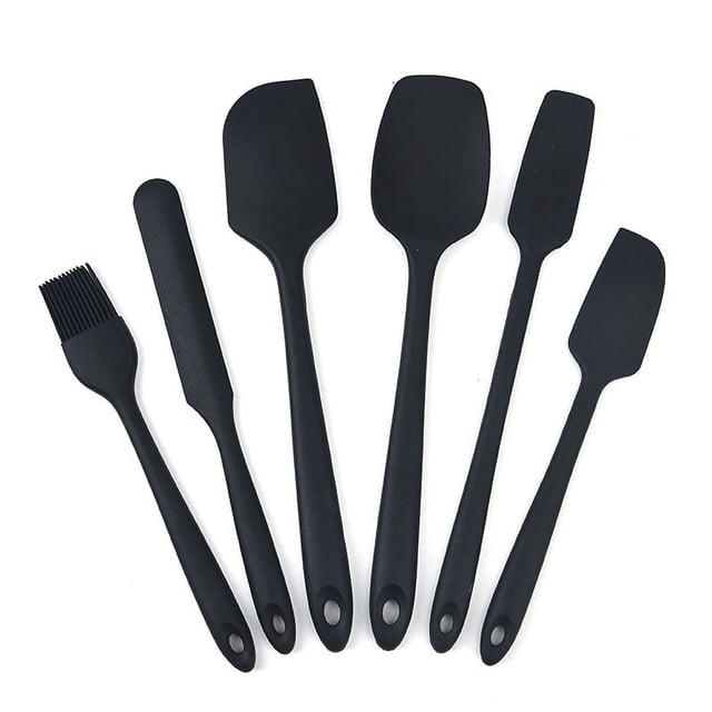 Utensilios de cocina Herramientas para hornear Utensilios de cocina de silicona en crema Juego de 9 Utensilios de cocina Cuchilla raspadora para pasteles