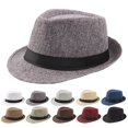 thumbnail image 6 of Wide Brim Sun Protection Hat Solid Color Boater Summer Beach Sunhat for Vacation, 6 of 6
